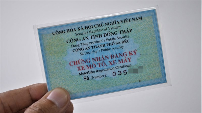 Thủ tục sao y giấy đăng ký xe
